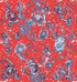 Paisley Block Nautical Peel and Stick Wallpaper, Double Roll, 34" x 288", 48 sq ft - nicolettemayer.com