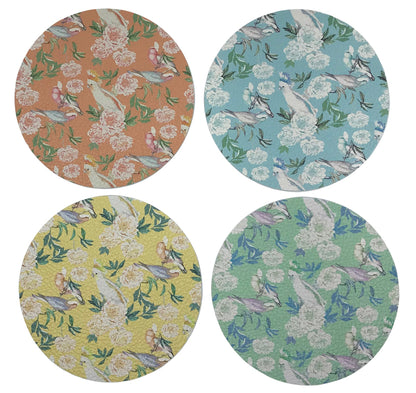 PEONY INSPIRA COASTER SET OF 4 - nicolettemayer.com