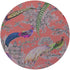 Pheasant Fall Sauvage Loire 16" Round Pebble Placemat, Set of 4 - nicolettemayer.com