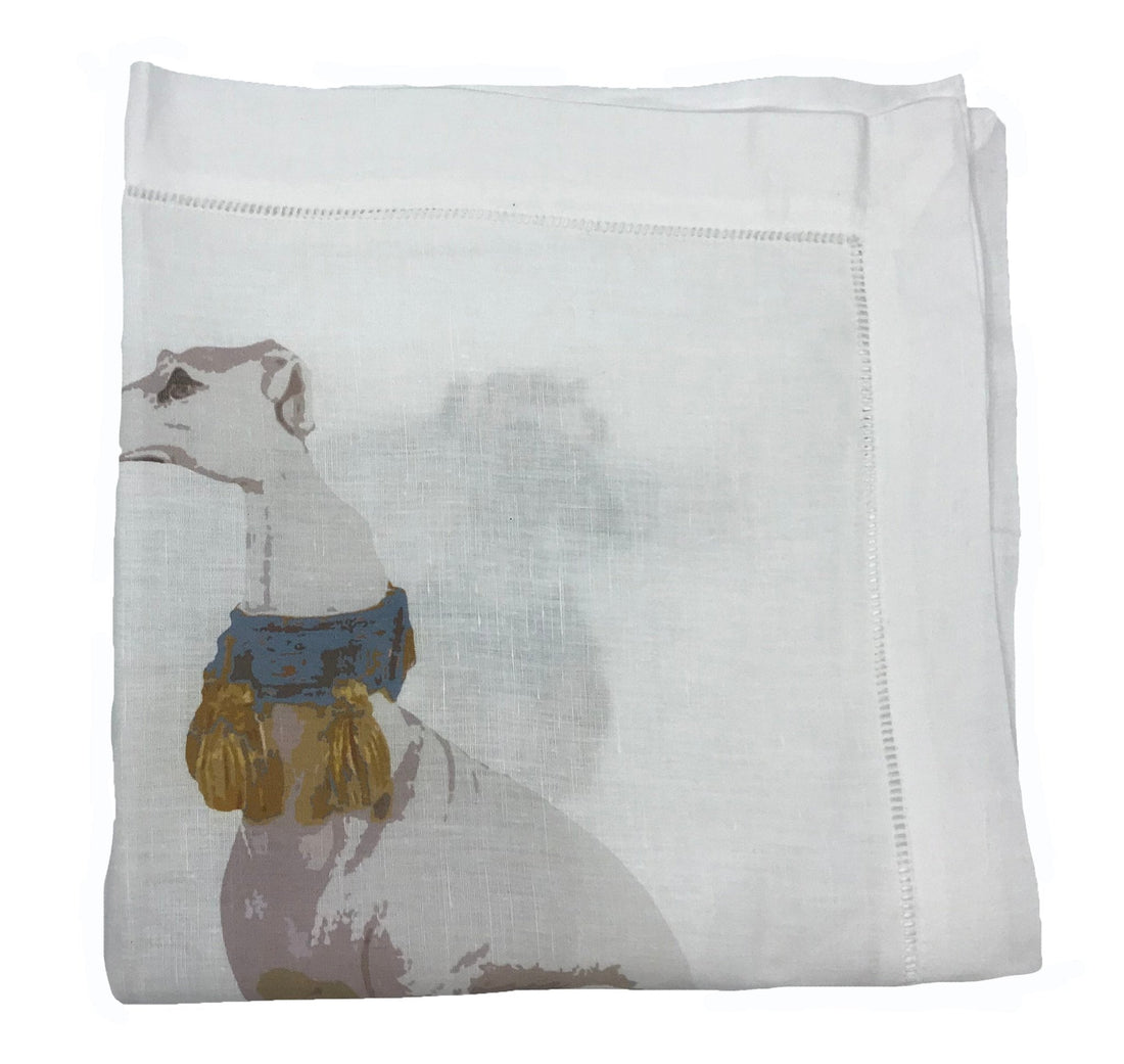 Regal Greyhound Luxe 22&quot;X22&quot; Hemstitch Dinner Napkin, Set Of 4 - nicolettemayer.com