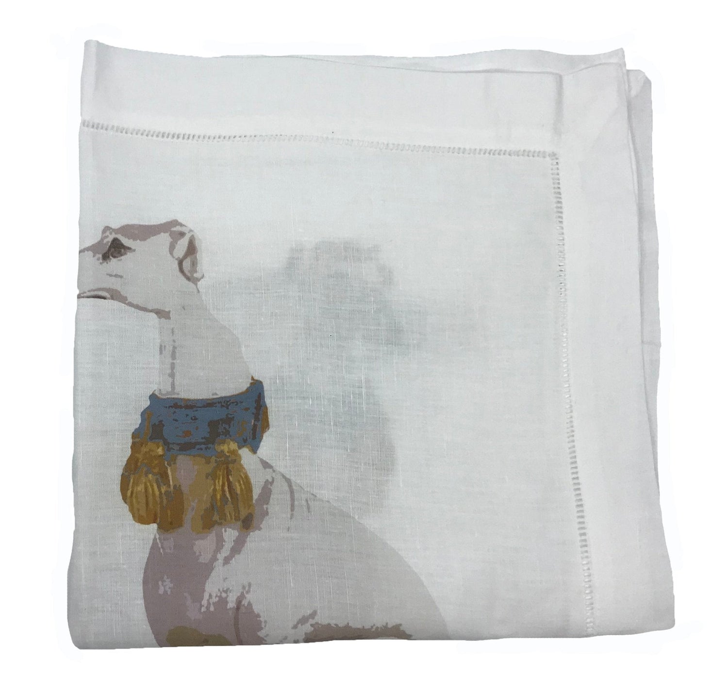 Regal Greyhound Luxe 22&quot;X22&quot; Hemstitch Dinner Napkin, Set Of 4 - nicolettemayer.com