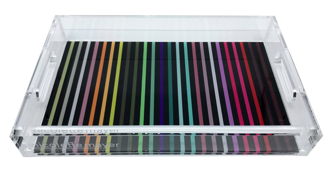 SPECTRUM OF REALITY ACRYLIC VANITY TRAY 12.25X7.75 - nicolettemayer.com