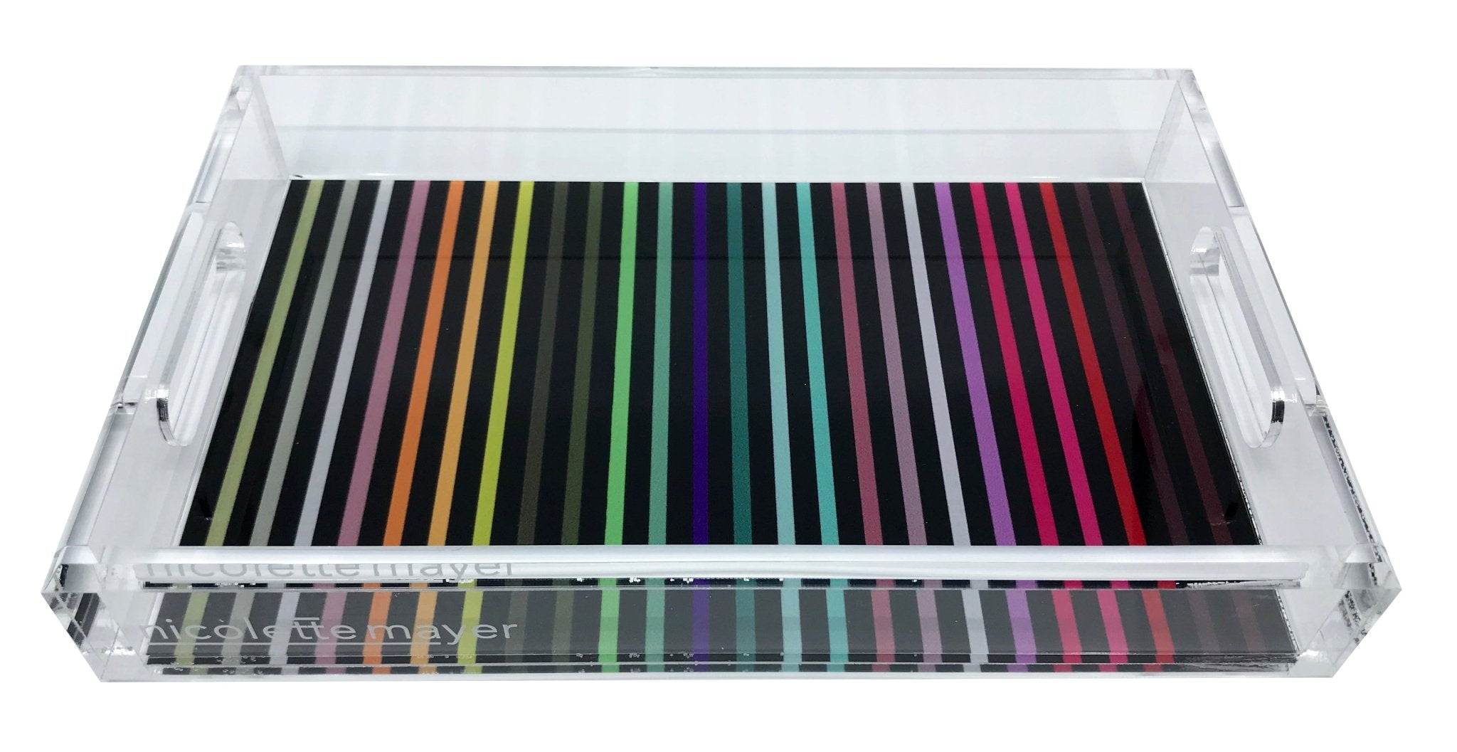SPECTRUM OF REALITY ACRYLIC VANITY TRAY 12.25X7.75 - nicolettemayer.com