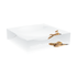 Yorkie Dog Acrylic Candy Catchall Dish, large dish at an angle, by Nicolette Mayer