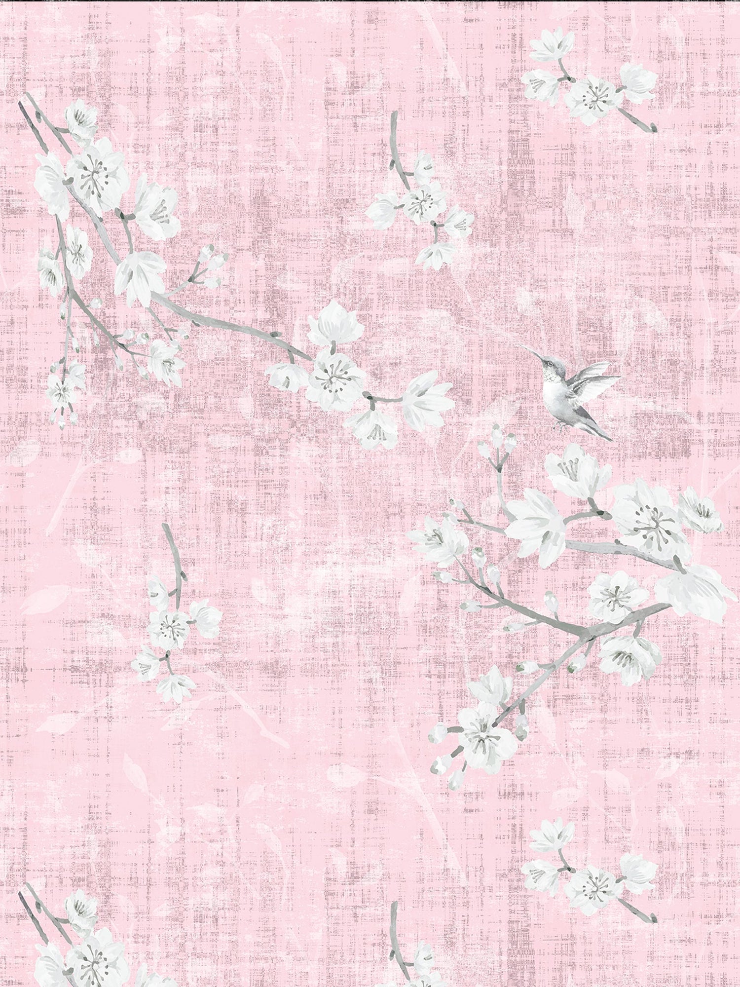 Blossom Fantasia Soft Pink Fabric - nicolettemayer.com