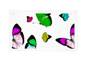 Butterflies Acid Green Acrylic Vanity Tray 12.25X7.75 - nicolettemayer.com