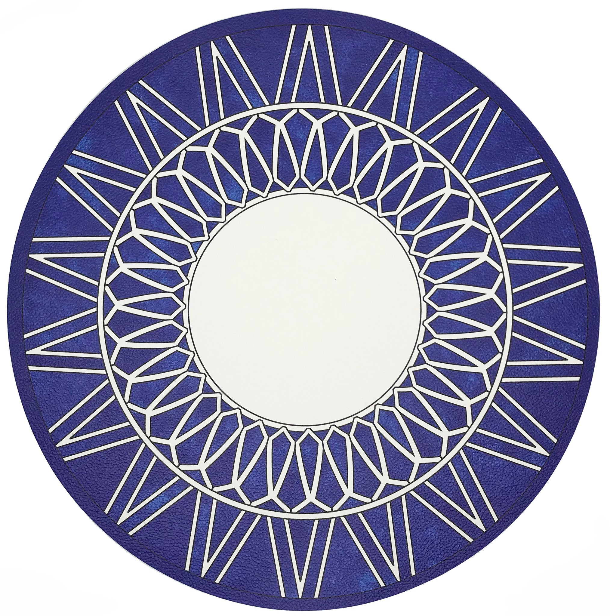 Constellations Weave 16" Round Pebble Placemat, Set Of 4 - nicolettemayer.com
