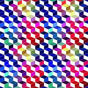 Cubism Wallpaper, Per Yard - nicolettemayer.com