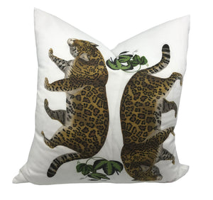 Leopard Modern Accent Throw Pillow 22"x22" - nicolettemayer.com