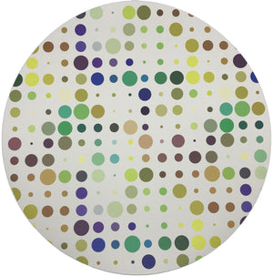 Mod Confetti Granada 16" Round Pebble Placemats, Set Of 4 - nicolettemayer.com