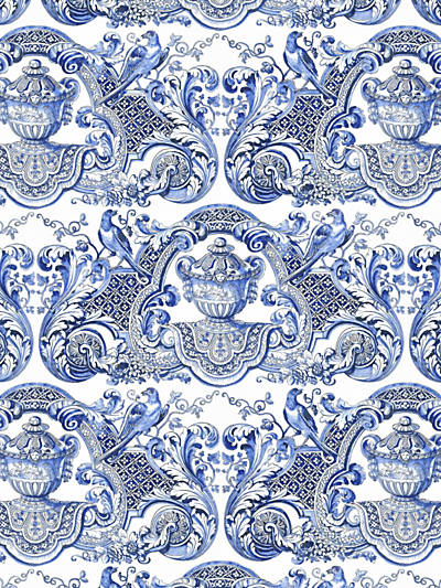 Royal Delft William &amp; Mary Fabric - nicolettemayer.com