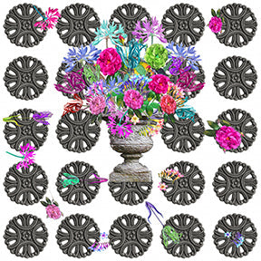 Pistil Metal Wallpaper 8 Yard Roll - nicolettemayer.com