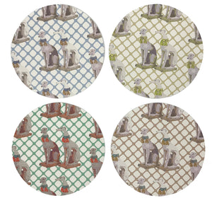 Regal Greyhound Coaster Set Of 4 - nicolettemayer.com