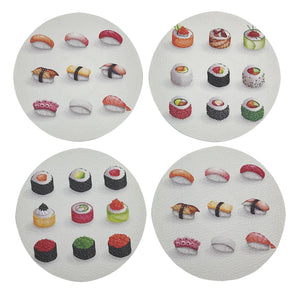 SUSHI COASTER SET OF 4 –