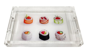 Sushi Go Acrylic Vanity Tray 12.25X7.75 - nicolettemayer.com