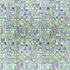 Pointillism Greens Fabric - nicolettemayer.com