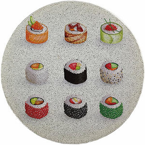Sushi Go 16 Round Beaded Smooth - nicolettemayer.com