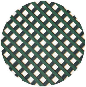 Timothy Corrigan Jardin Francais 16" Round Pebble Placemats, Set Of 4 - nicolettemayer.com