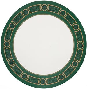 Timothy Corrigan Parterre Verre Claire 16" Round Pebble Placemats, Set Of 4 - nicolettemayer.com