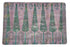 Topkapi Garden Green Pink 17.5" Rectangle Pebble Placemats, Set Of 4 - nicolettemayer.com
