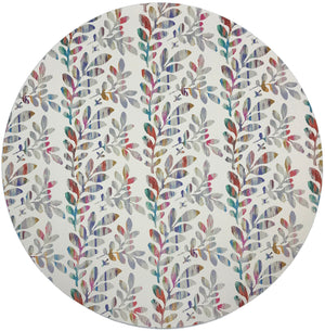 TUILERIES CHAMPAGNE 16" ROUND PEBBLE PLACEMAT, SET OF 4 - nicolettemayer.com