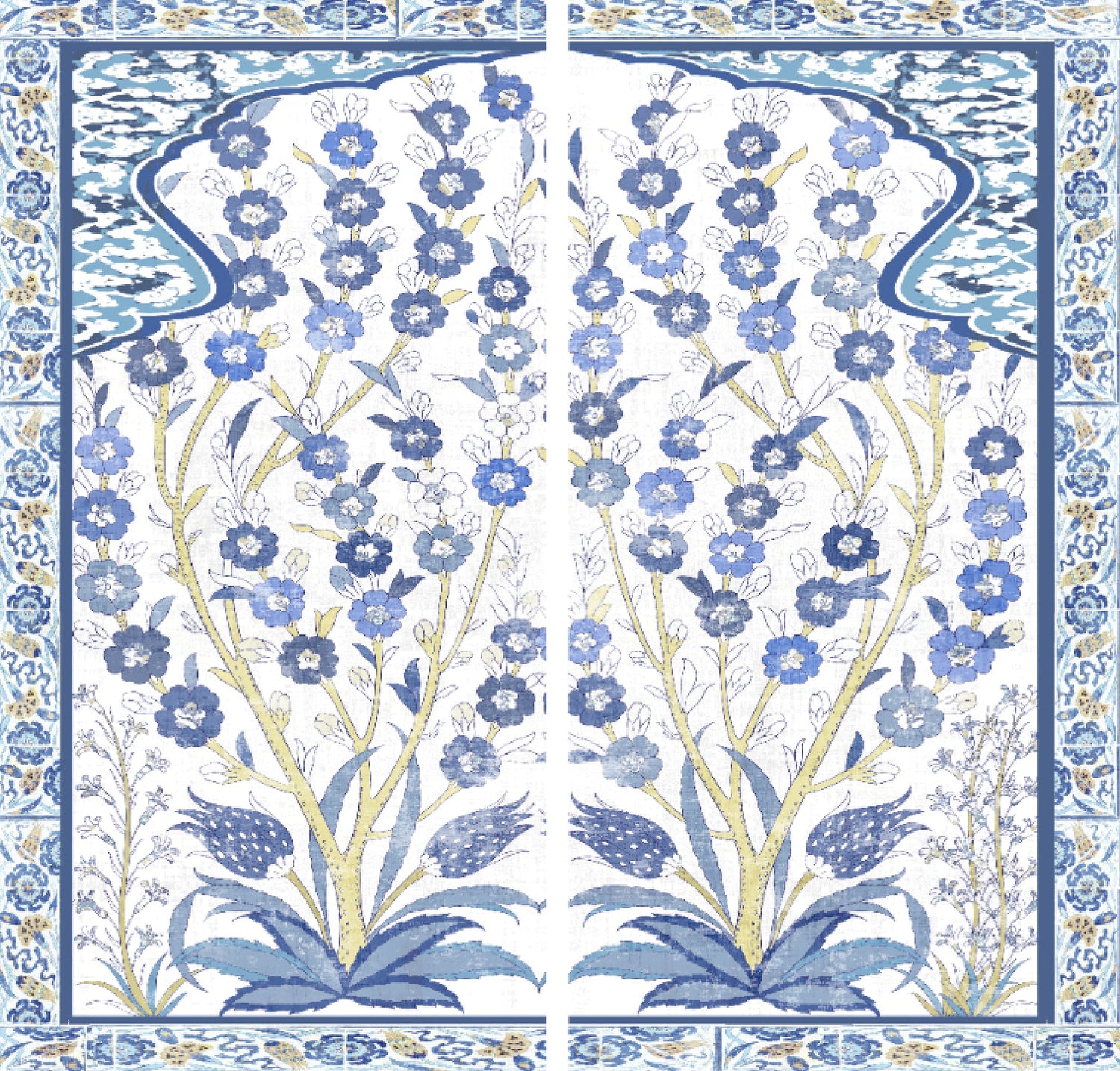 Tree of Life Art on Acrylic  48”x 48”, As Seen in Kips Bay Palm Beach, Veranda, House Beautiful, Architectural Digest - nicolettemayer.com