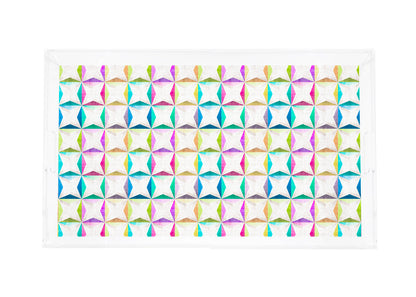 Truiq Happy Acrylic Vanity Tray 12.25X7.75 - nicolettemayer.com