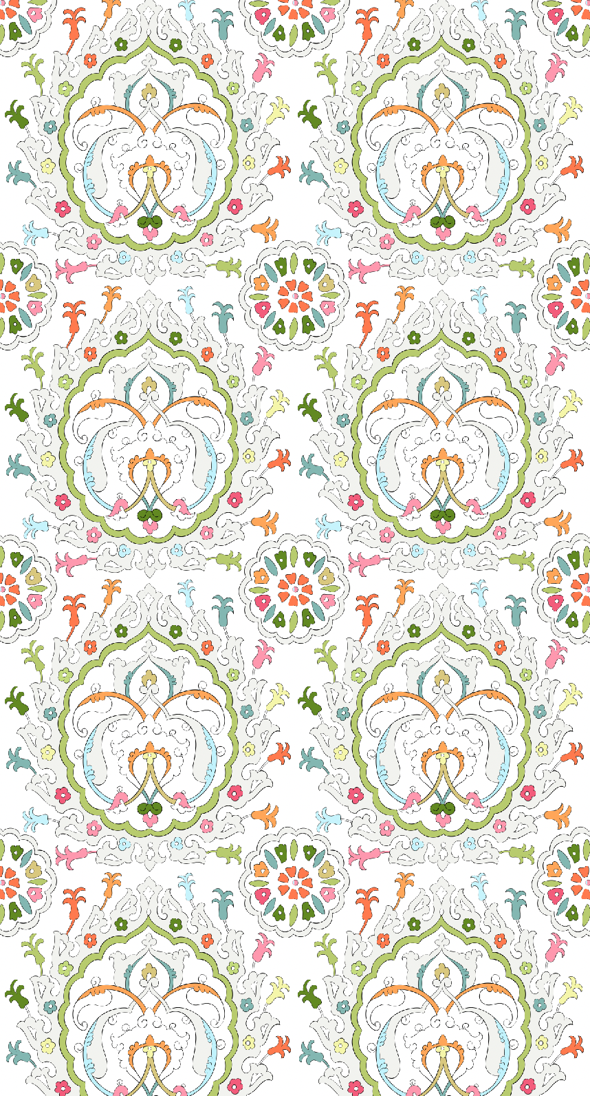 Udaipur Simplify @Hom Peel and Stick Wallpaper, Double Roll, 34" x 288", 48 sq ft