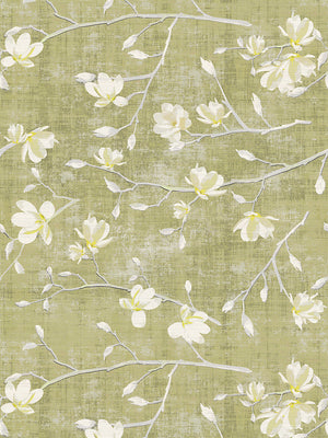 Bloom Wheat Wallpaper, Per Yard - nicolettemayer.com