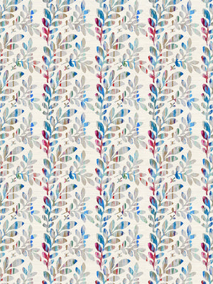 Tuileries French Blue Wallpaper, Per Yard - nicolettemayer.com