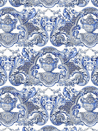 William &amp; Mary Blue Wallpaper - nicolettemayer.com