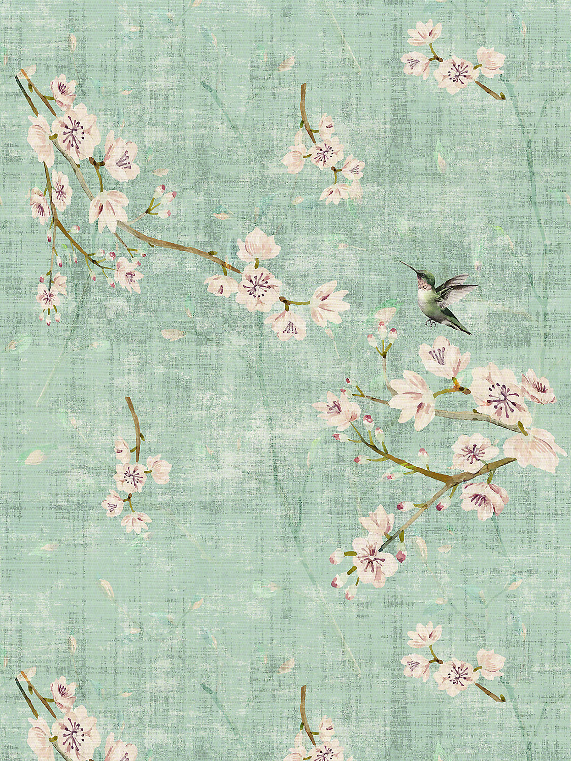 Blossom Fantasia Laduree Wallpaper, Per Yard - nicolettemayer.com