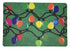 XMAS TANGLE GREEN 17.5" RECTANGLE PEBBLE PLACEMAT, SET OF 4 - nicolettemayer.com