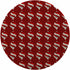 Xmas Ornament Red16 Round Beaded Smooth - nicolettemayer.com