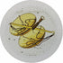 Zodiac Libra White 16" Round Pebble Placemat Set of 4 - nicolettemayer.com