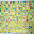 Pointillism Chartreuse Wallpaper, Per Yard - nicolettemayer.com