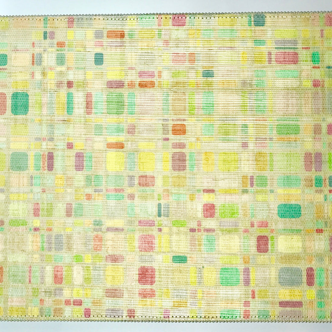 Pointillism Gold Wallpaper, Per Yard - nicolettemayer.com