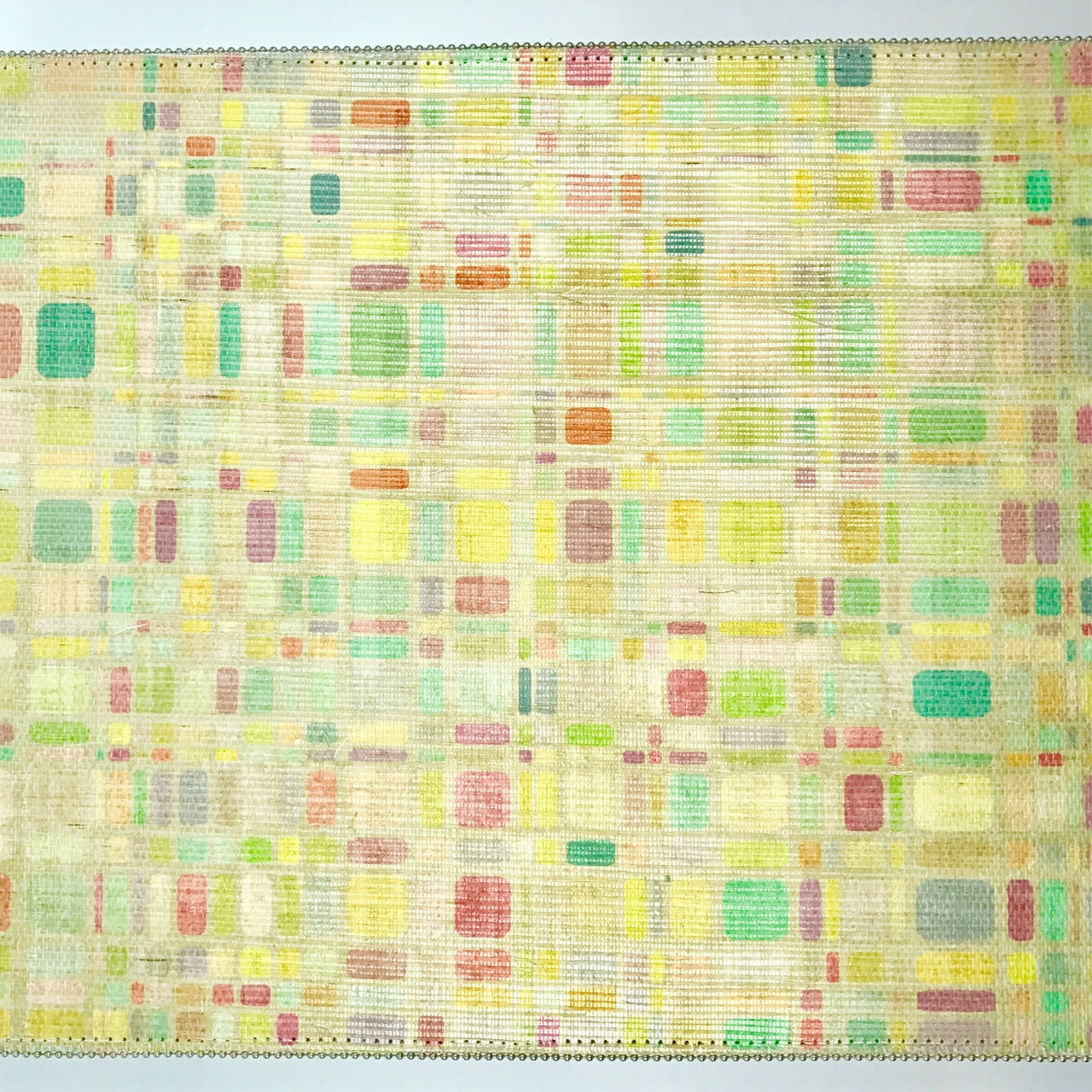 Pointillism Gold Wallpaper, Per Yard - nicolettemayer.com