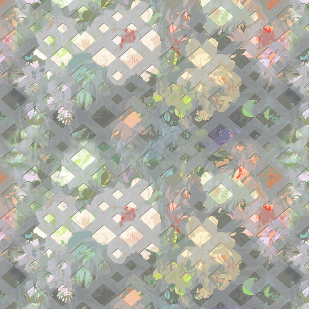 Defosse Trellis Silver, Per Yard - nicolettemayer.com