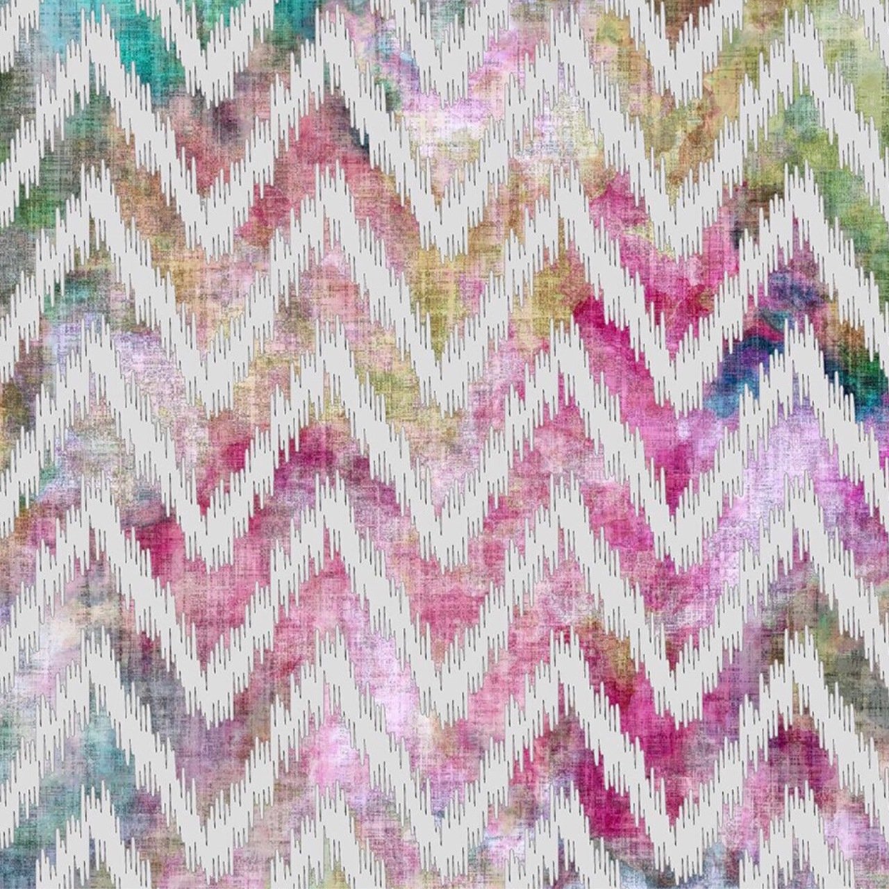 Chevron Richesse Wallpaper, Per Yard - nicolettemayer.com