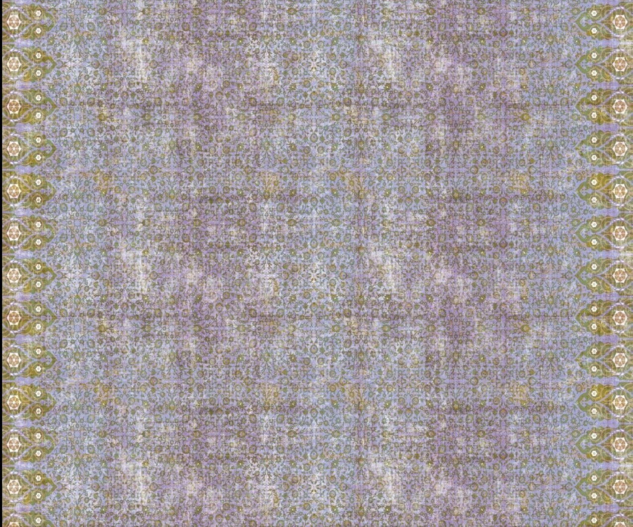 Iznik OverdyeWallpaper Lilac Gold, Per Yard - nicolettemayer.com