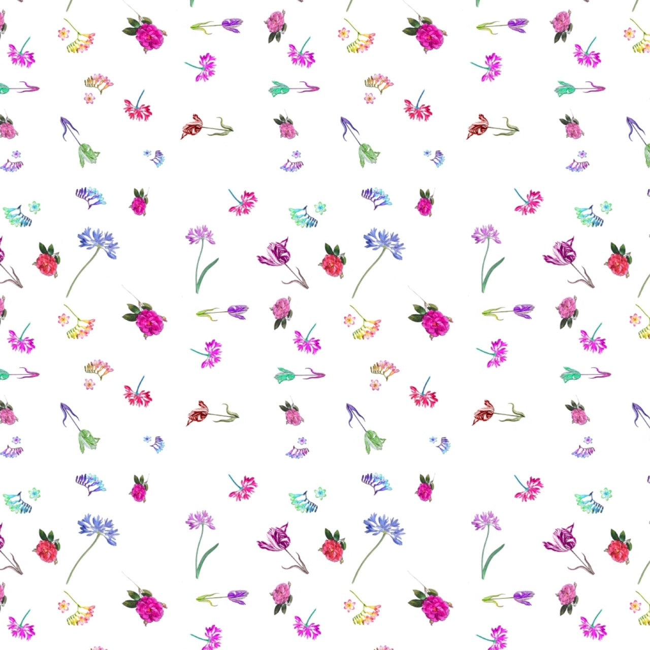 Pistals Scattered Fabric - nicolettemayer.com