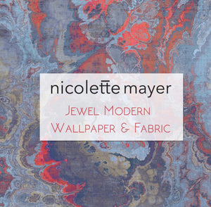 Jewel Modern Wallpaper Book - nicolettemayer.com